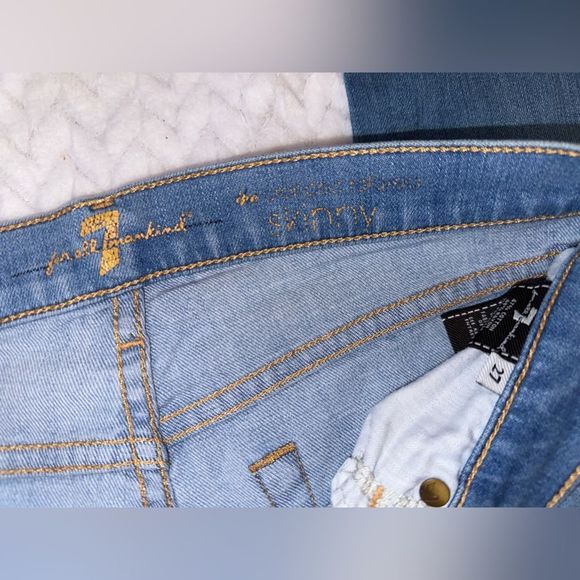 7 For All Mankind Skinny size 27 - Picture 10 of 12